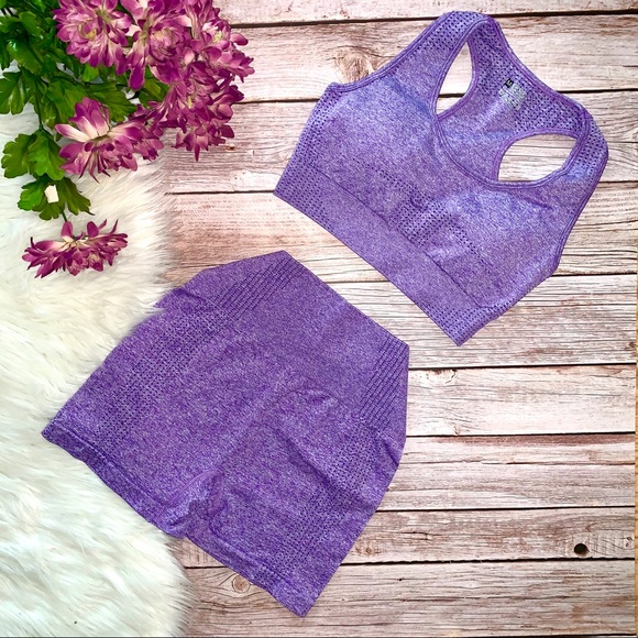 Pants - SET//High Waist Workout shorts